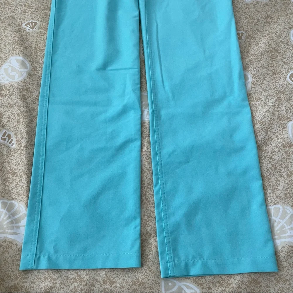 Figs Men's Pisco Basic Scrub Pants Fresh Aqua 1714 Size Small Tall